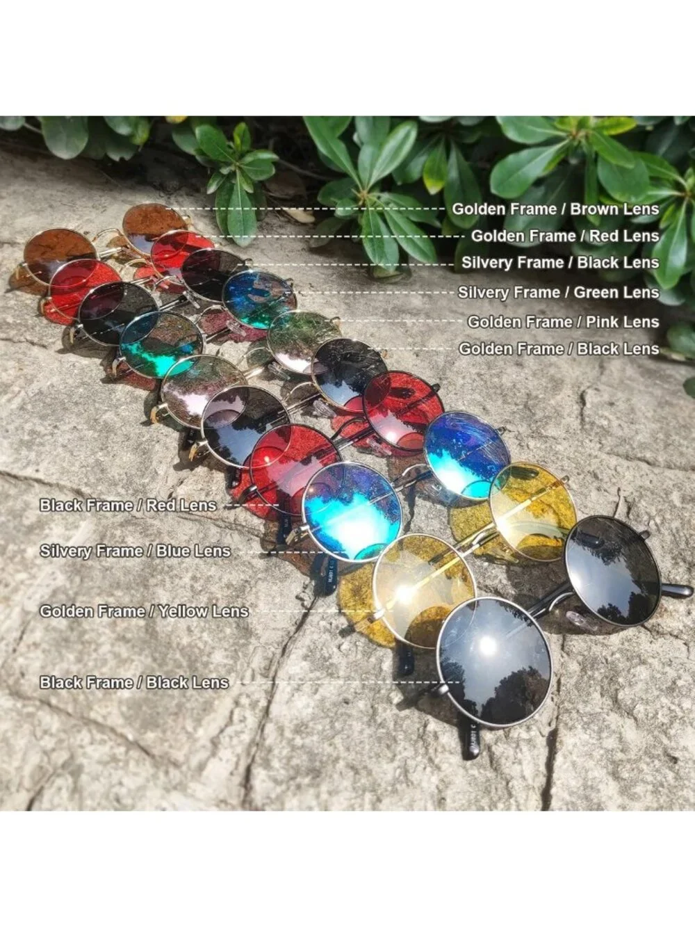 Retro Round Polarized Sunglasses for Men & Women | Lightweight UV400 Protection